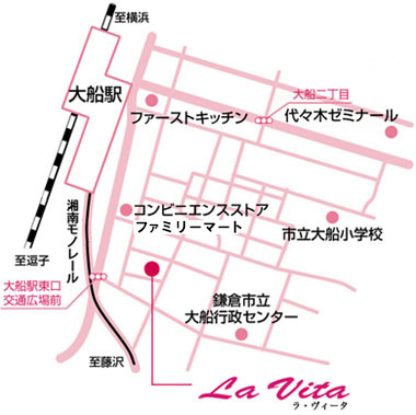 ラ・ヴィータプラザ湘南所在地